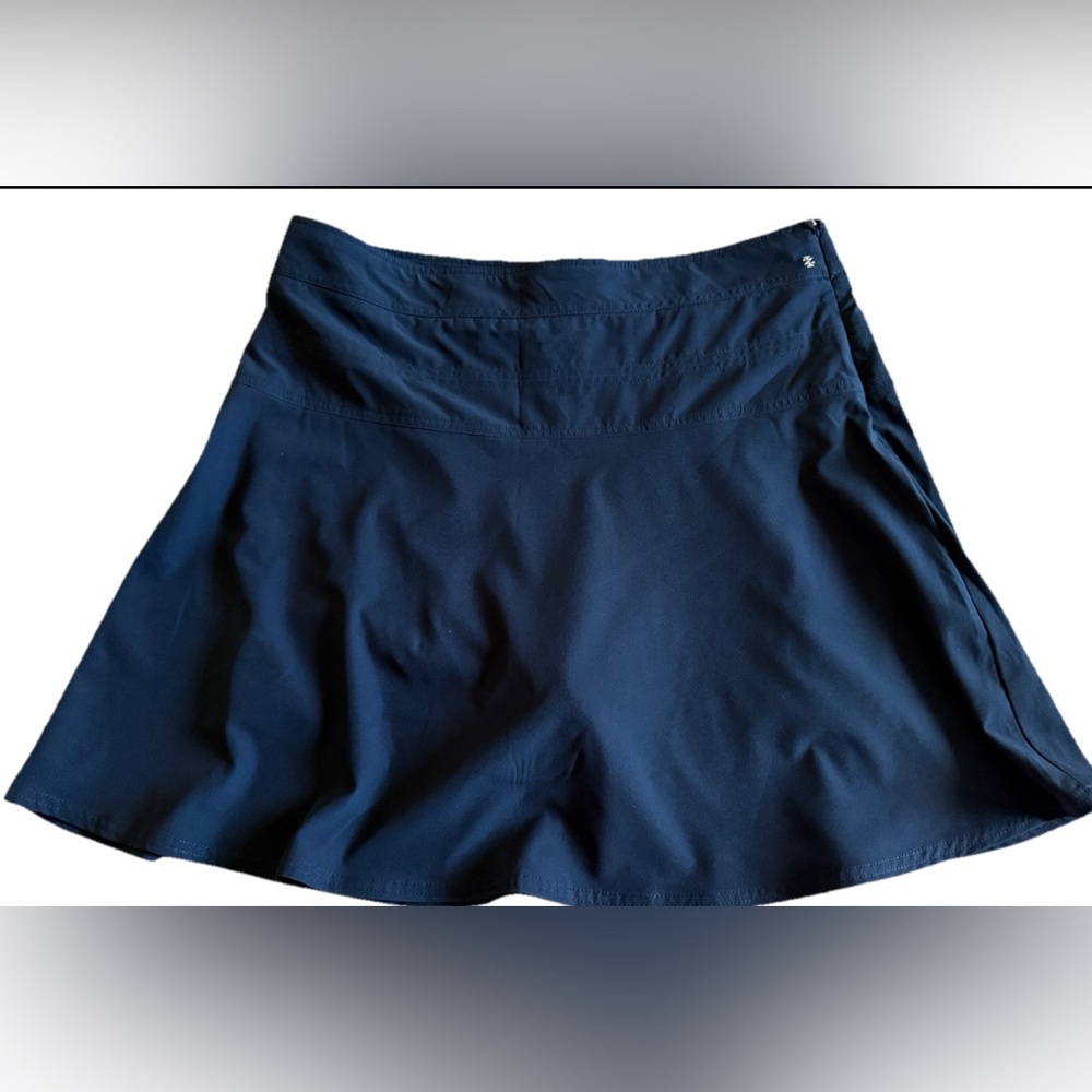 IZOD GOLF Navy Blue Dry Fit Activewear Skort Skirt + Shorts Women’s Size 14